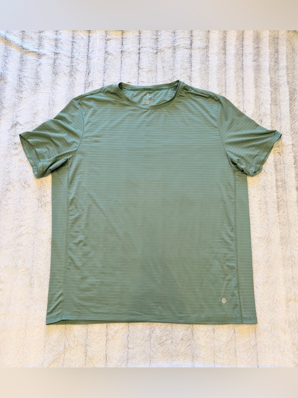 Soybu Men's Olive Green Short Sleeve Performance Tee